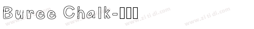 Buree Chalk字体转换
